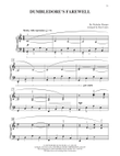 Dumbledore's Farewell (from Harry Potter) (arr. Dan Coates)