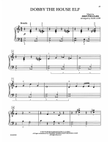 Dobby The House Elf (from Harry Potter) (arr. Gail Lew)
