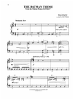 Batman Theme (from Batman) (arr. Dan Coates)