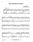 The Snowball Fight (from Harry Potter) (arr. Dan Coates)