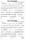 This Is Halloween (from The Nightmare Before Christmas) - Snare Drum