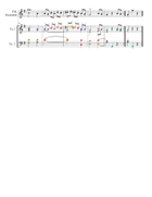 Little Serenade arranged for Pitched Bottle Ensemble and Boomwhacker Ensemble - Score Only Large Ensemble scores gallery preview page 3