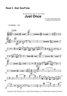 Just Once Jazz Ensemble scores gallery preview page 5
