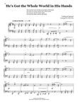 He's Got The Whole World In His Hands (arr. Leila Viss)