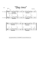 20 VERY EASY Trombone duets. Book -1. For your 1st classes Trombone Duet scores gallery preview page 4
