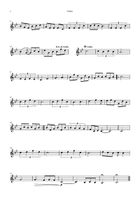 Coming Up Roses String Trio scores gallery preview page 5