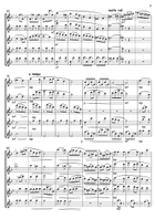 Capricho Catalan No. 1 - flute quintet Woodwind Ensemble scores gallery preview page 3
