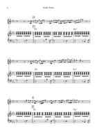 Valerie Violin Solo scores gallery preview page 4