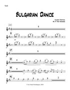 Bulgarian Dance Woodwind Quintet scores gallery preview page 6