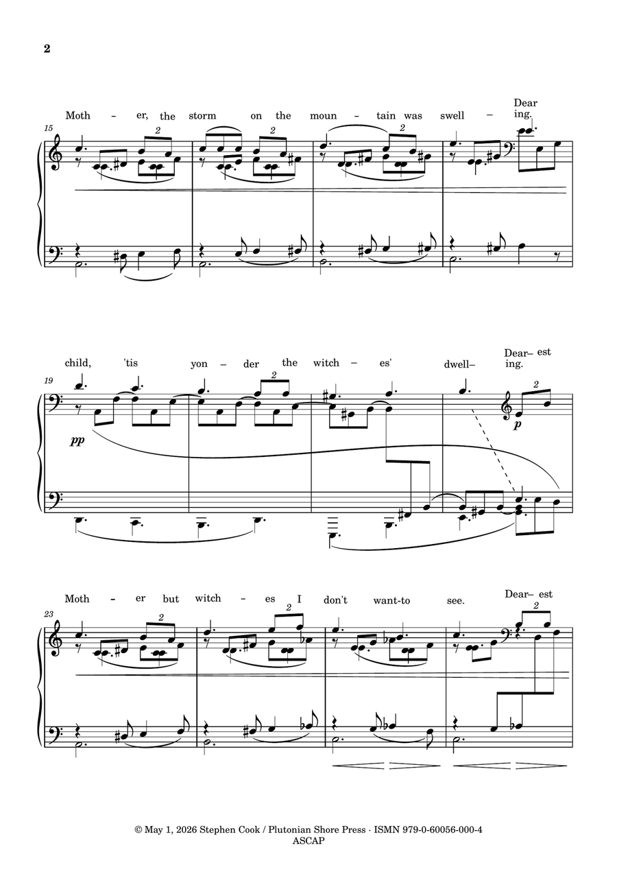 Brahms – Walpurgisnacht, Op. 75 No. 4 (Solo Piano Arrangement) Digital Score by Johannes Brahms Piano Solo - Digital Sheet Music page 5