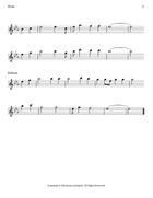 Let Us Break Bread Together Woodwind Duet scores gallery preview page 3