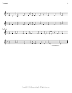 Let Us Break Bread Together Clarinet scores gallery preview page 4