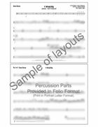 4 Minutes Marching Band scores gallery preview page 4