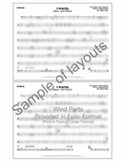 4 Minutes Marching Band scores gallery preview page 5
