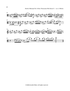 Mărunțel from Romanian Folk Dance (No. 6) for viola and piano Piano scores gallery preview page 4