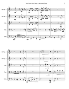 You Must Have Been A Beautiful Baby Brass Quintet scores gallery preview page 4