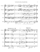 You Must Have Been A Beautiful Baby Brass Quintet scores gallery preview page 6
