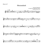 Shenandoah for Horn in F with Piano accompaniment Piano scores gallery preview page 4