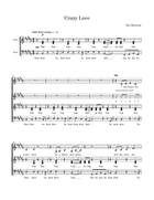 Crazy Love A Cappella scores gallery preview page 3