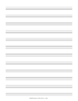 Sheet music manuscrit.
