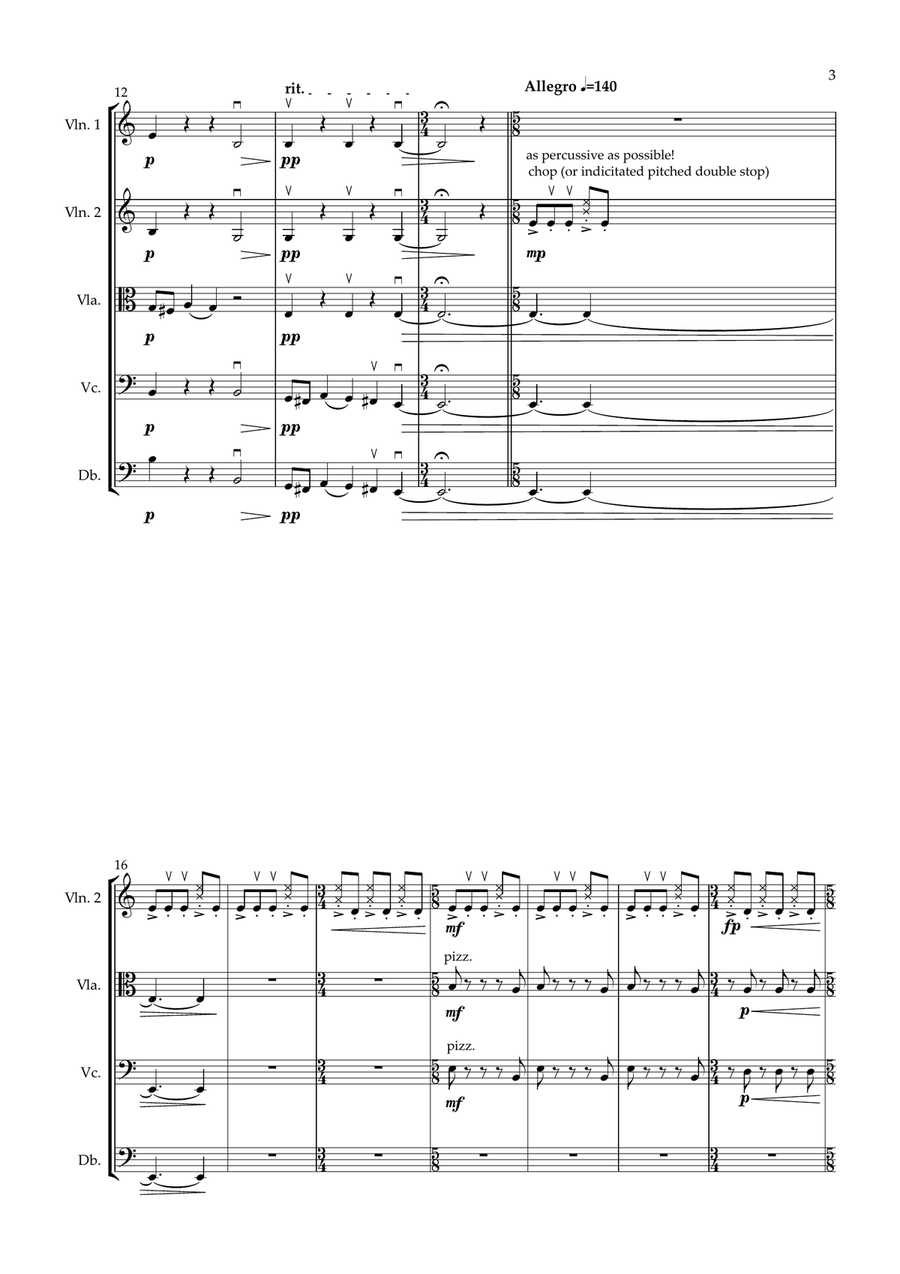Midnight at Marrakesh String Orchestra - Digital Sheet Music page 4