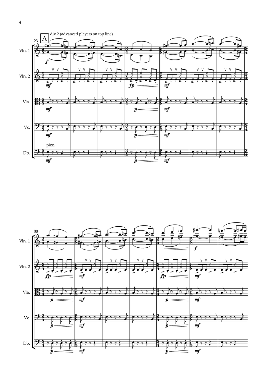 Midnight at Marrakesh String Orchestra - Digital Sheet Music page 5