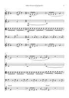 Yellow String Quartet scores gallery preview page 3
