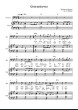 Greensleeves (Piano+Baritone Voice+Chords) F# Minor