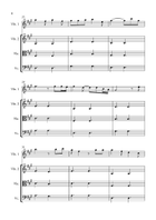 Die With A Smile String Quartet scores gallery preview page 4