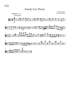 Theme From Family Guy String Trio scores gallery preview page 3