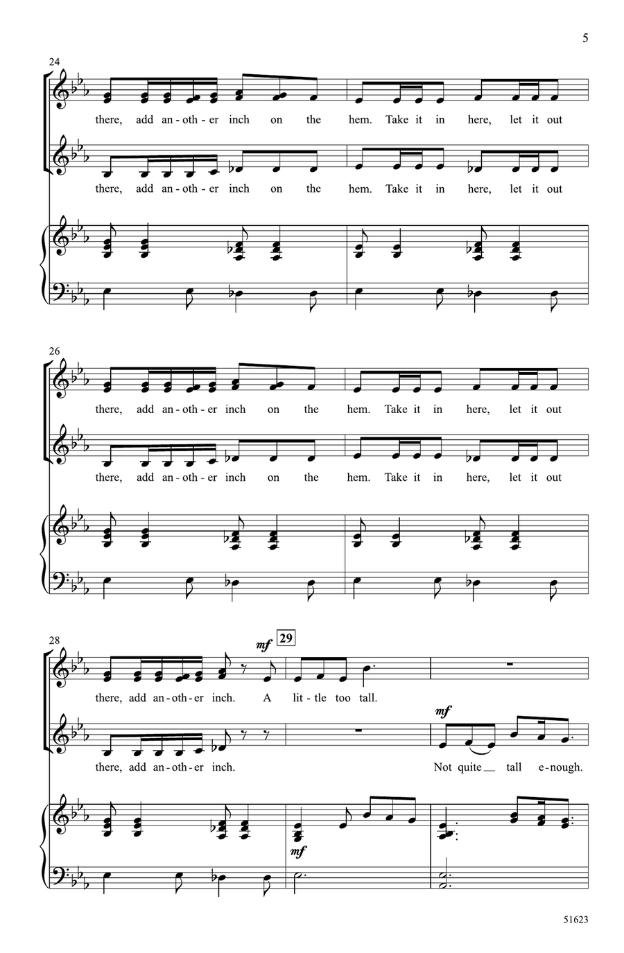 The Pattern Choir - Digital Sheet Music page 4