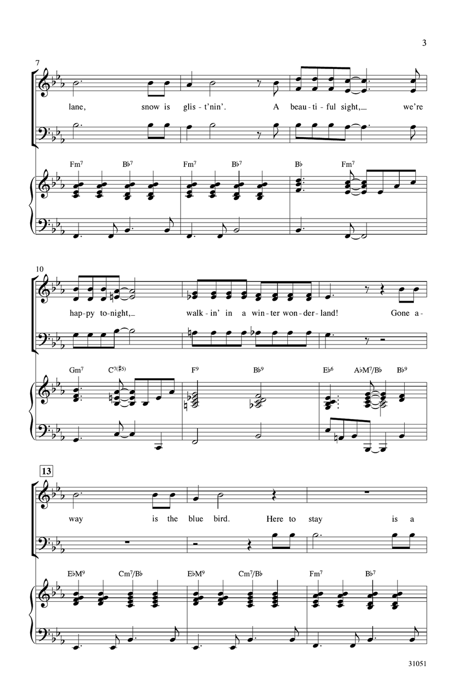 Christmas Pops Trio (A Medley) by Jay Althouse Choir - Digital Sheet Music page 2