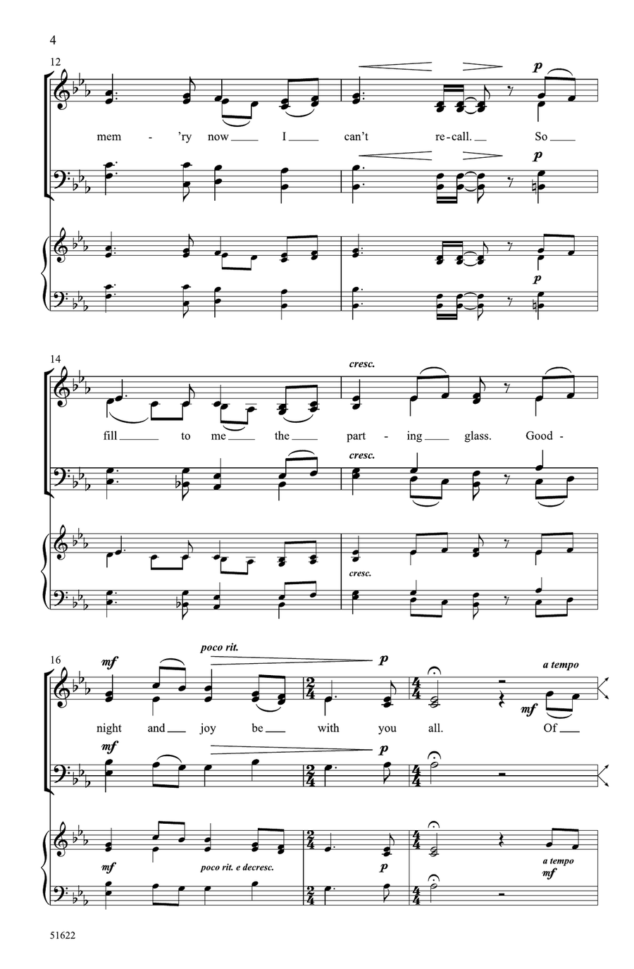 The Parting Glass Choir - Digital Sheet Music page 3