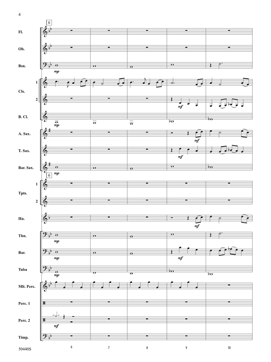 Further Derivations: Score Concert Band - Digital Sheet Music page 4