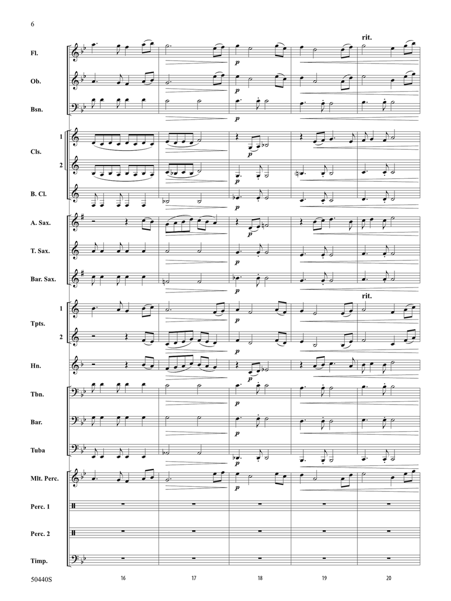 Further Derivations: Score Concert Band - Digital Sheet Music page 6