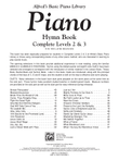 Alfred's Basic Piano Library: Hymn Book Complete 2 & 3: For the Later Beginner