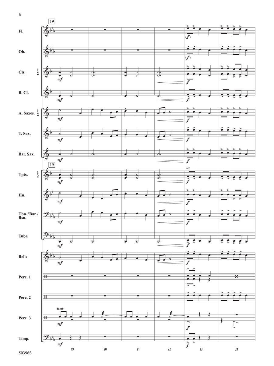 Igneous: Score Concert Band - Digital Sheet Music page 6