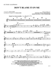 Don't Blame It on Me: B-flat Tenor Saxophone