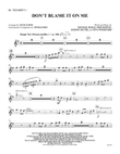 Don't Blame It on Me: 1st B-flat Trumpet