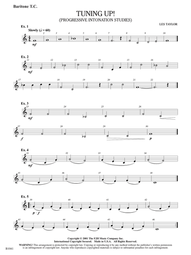 Tuning Up!: Baritone T.C.