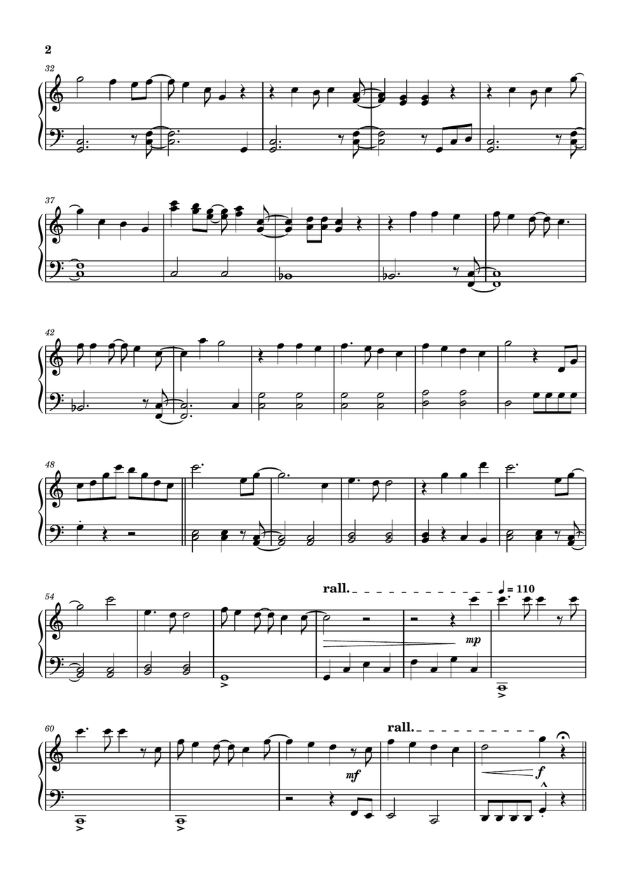 Defying Gravity by Stephen Schwartz Harp - Digital Sheet Music page 2