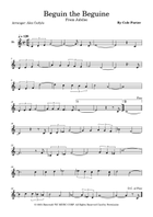 Begin The Beguine C Instrument scores gallery preview page 3