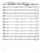 Daphnis and Chloé suite 2, flute solo - arranged for solo flute and flute choir Flute Choir scores gallery preview page 3