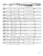 Daphnis and Chloé suite 2, flute solo - arranged for solo flute and flute choir Flute Choir scores gallery preview page 4