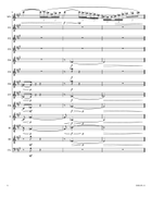Daphnis and Chloé suite 2, flute solo - arranged for solo flute and flute choir Flute Choir scores gallery preview page 6