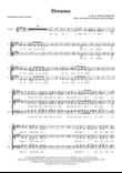 Dreams (arr. Vicky Jacobs) - Choral Score