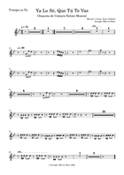 Ya Lo Se Que Tu Te Vas Full Orchestra scores gallery preview page 6