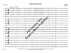 Hey! Follow Me (Standard Set) Jazz Ensemble scores gallery preview page 4