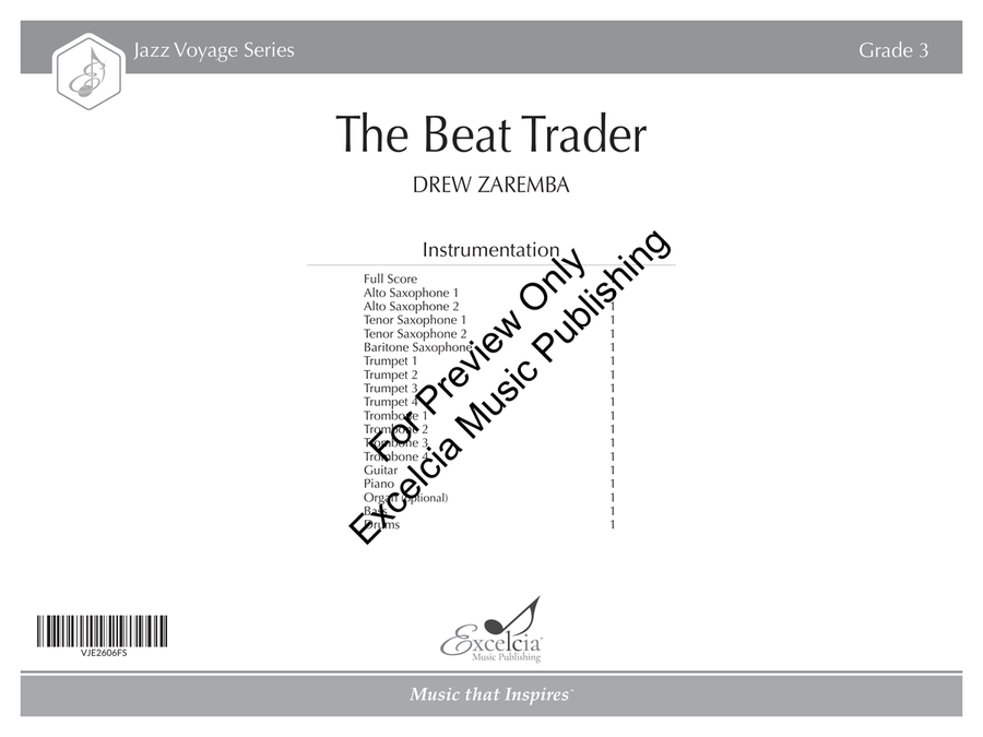 The Beat Trader (Standard Set) Jazz Ensemble - Sheet Music page 2