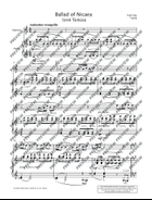 Ballad of Nicaea Soprano Voice scores gallery preview page 8